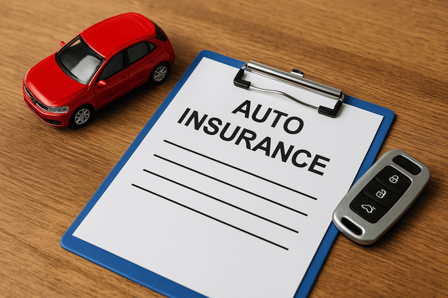 Concept of auto insurance discounts